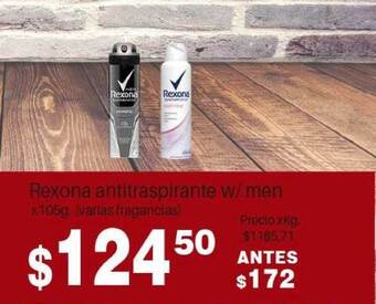 Rexona Antitraspirante W-men 105g