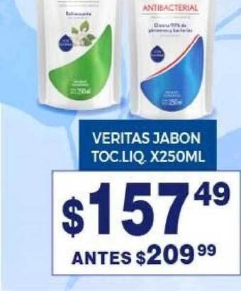 Veritas Jabon Toc.liq.x250ml