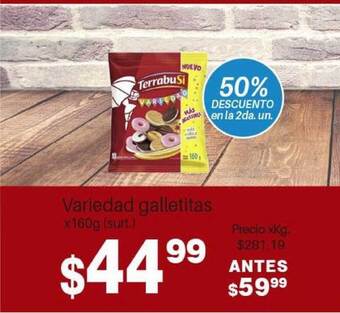 Variedad Galletitas X160g