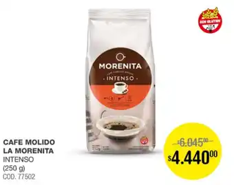 Atomo Conviene La morenita cafe molido intenso oferta