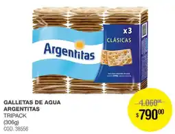 Atomo Conviene Argentitas galletas de agua tripack oferta