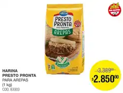 Atomo Conviene Presto pronta harina para arepas oferta