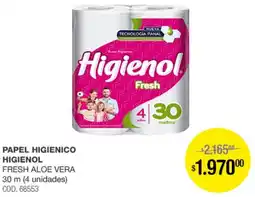 Atomo Conviene Higienol papel higienico fresh aloe vera oferta