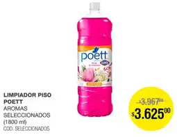 Atomo Conviene Poett limpiador piso aromas seleccionados oferta