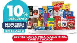 Supermayorista Vital Leches larga vida, galletitas, café y cacaos oferta