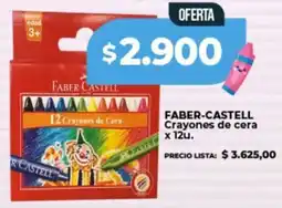 Supermayorista Vital Faber-castell crayones de cera oferta