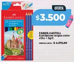 Supermayorista Vital Faber-castell ecolápices largos color oferta