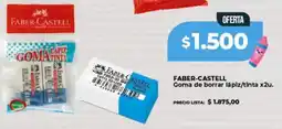 Supermayorista Vital Faber-castell goma de borrar lápiz/tinta oferta