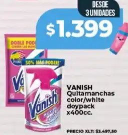 Supermayorista Vital Vanish quitamanchas color/white doypack oferta