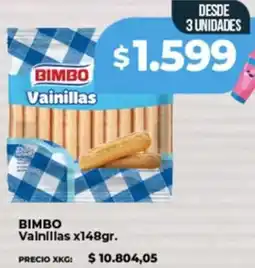 Supermayorista Vital Bimbo vainillas oferta