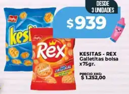Supermayorista Vital Kesitas - rex galletitas bolsa oferta