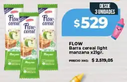 Supermayorista Vital Flow barra cereal light manzana oferta