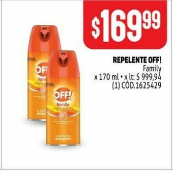 Makro Repelente off oferta