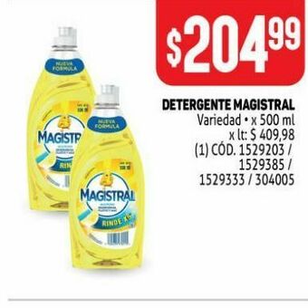 Makro Detergente magistral oferta