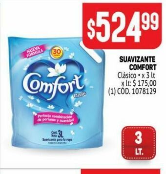 Makro Suavizante confort oferta