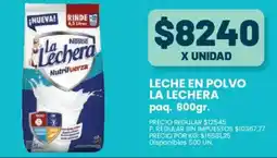 Supermercados Vea La Lechera leche en polvo oferta