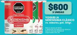 Supermercados Vea La serenísima yogur clásico oferta