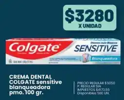 Supermercados Vea Colgate crema dental sensitive blanqueadora pmo. oferta