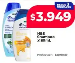 Supermayorista Vital H&s shampoo oferta