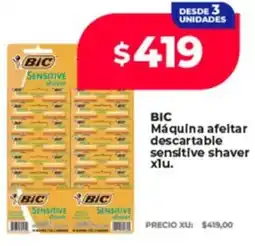 Supermayorista Vital Bic máquina afeltar descartable sensitive shaver oferta