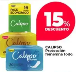 Supermayorista Vital Calipso protección femenina todo oferta