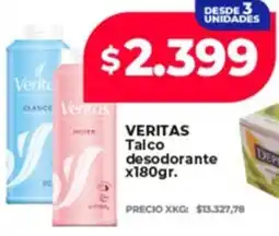 Supermayorista Vital Veritas talco desodorante oferta