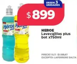Supermayorista Vital Heroe lavavajillas plus bot oferta