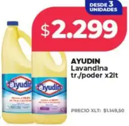 Supermayorista Vital Ayudín lavandina tr./poder oferta