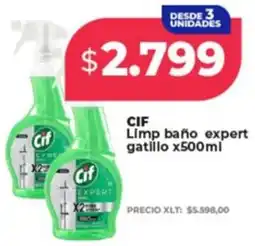 Supermayorista Vital Cif limp baño expert gatillo oferta