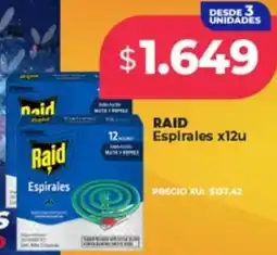Supermayorista Vital Raid espirales oferta