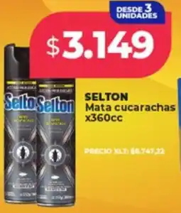 Supermayorista Vital Selton mata cucarachas oferta