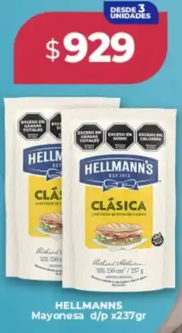 Supermayorista Vital Hellmann's mayonesa d/p oferta