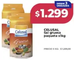 Supermayorista Vital Celusal sal gruesa paquete oferta