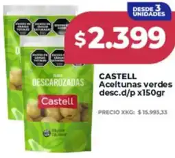 Supermayorista Vital Castell aceitunas verdes desc.d/p oferta