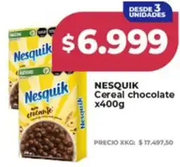 Supermayorista Vital Nesquik cereal chocolate oferta