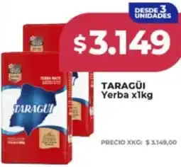 Supermayorista Vital Taragüi yerba oferta