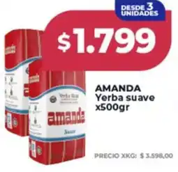 Supermayorista Vital Amanda yerba suave oferta