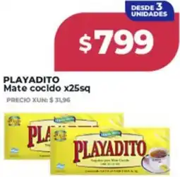 Supermayorista Vital Playadito mate cocido oferta