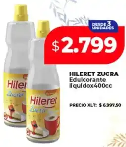 Supermayorista Vital Hileret zucra edulcorante liquido oferta