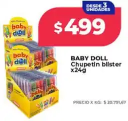 Supermayorista Vital Baby doll chupetin blister oferta