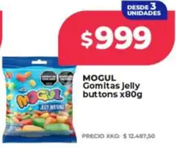 Supermayorista Vital Mogul gomitas jelly buttons oferta