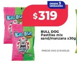 Supermayorista Vital Bull dog pastillas mix sand/manzana oferta