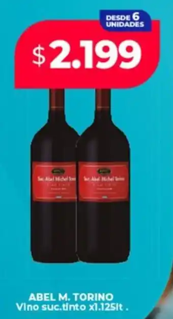 Supermayorista Vital Abel m. torino vino suc.tinto oferta