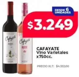 Supermayorista Vital Cafayate vino varietales oferta