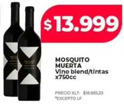 Supermayorista Vital Mosquito muerta vino blend/tintas oferta
