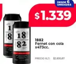 Supermayorista Vital 1882 fernet con cola oferta