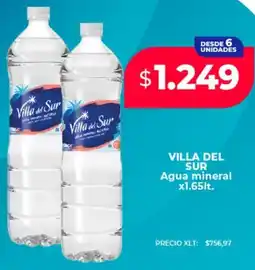 Supermayorista Vital Villa del sur agua mineral oferta