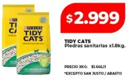 Supermayorista Vital Tidy cats piedras sanitarlas oferta