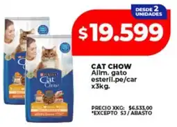 Supermayorista Vital Cat chow allm. gato esteril.pe/car oferta