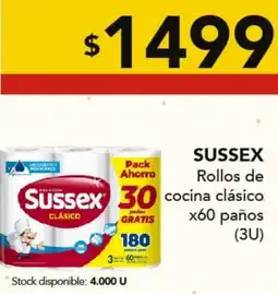 Nini Mayorista Sussex rollos de cocina clásico oferta